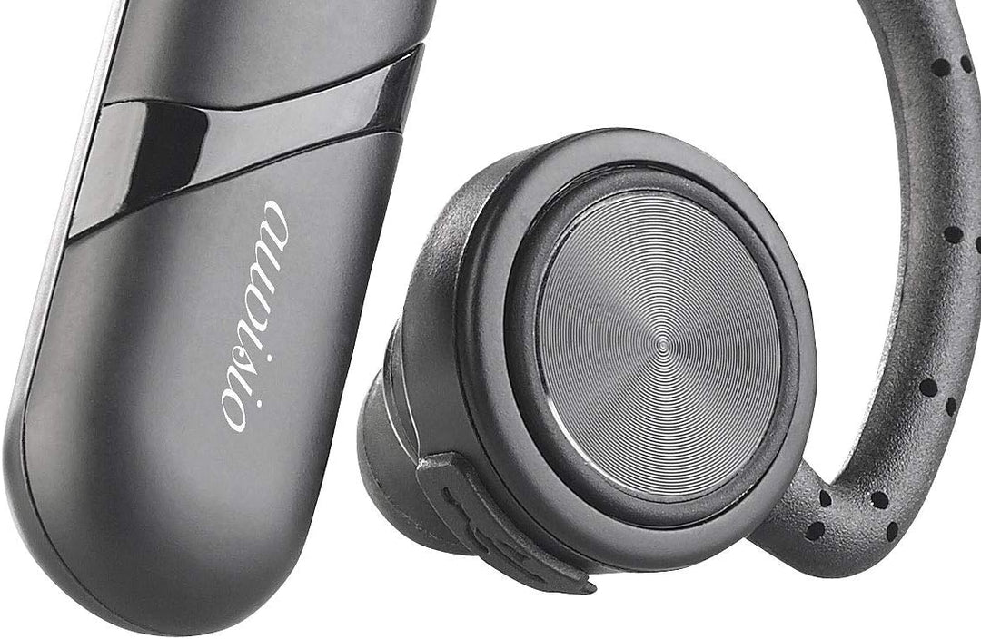 auvisio Ohrhörer, Bluetooth: True Wireless In-Ear-Headset, Ohrbügel, Bluetooth 5, 15 Std. Spielzeit