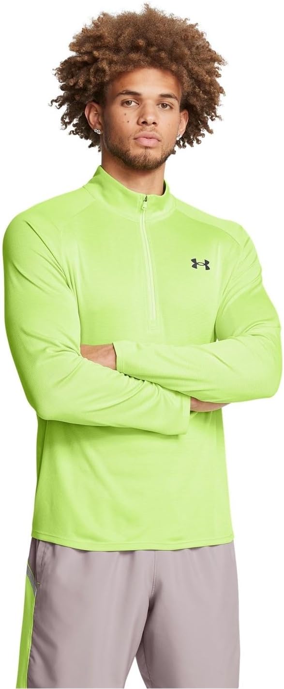 Under Armour Herren UA Tech 1/2 Zip Pullover S Grün, S Grün