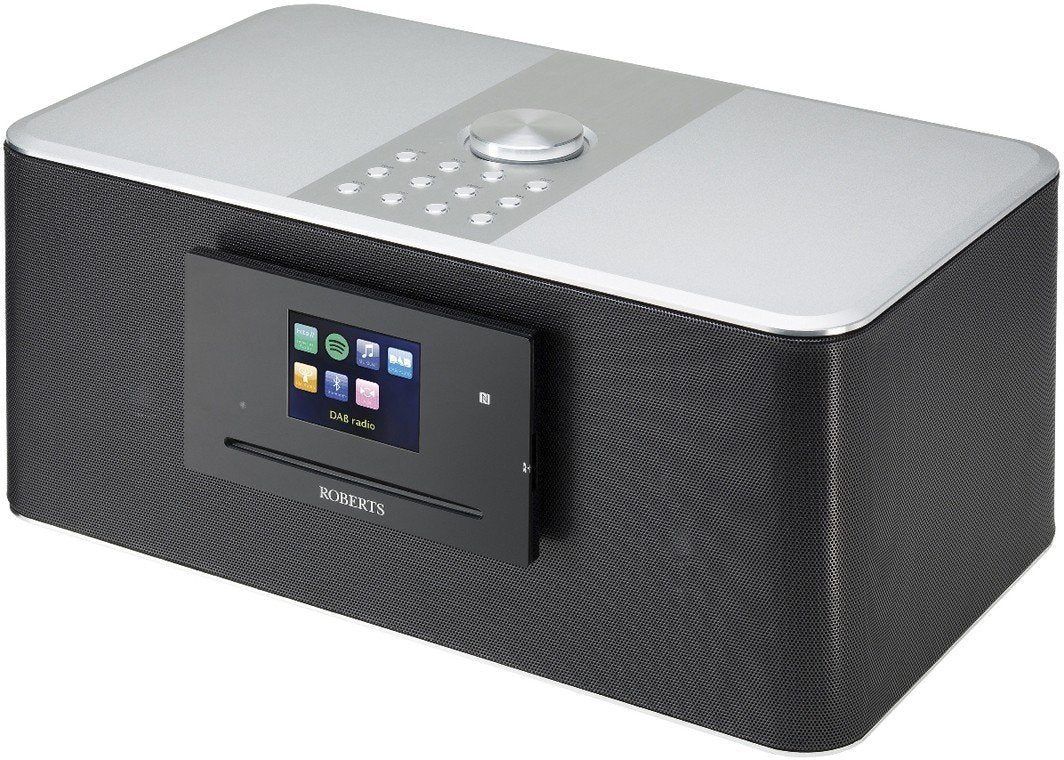 Roberts Radio S300 Radio Persönlich Digital Aluminium, Schwarz - Radios (Persönlich, Digital, DAB,DA