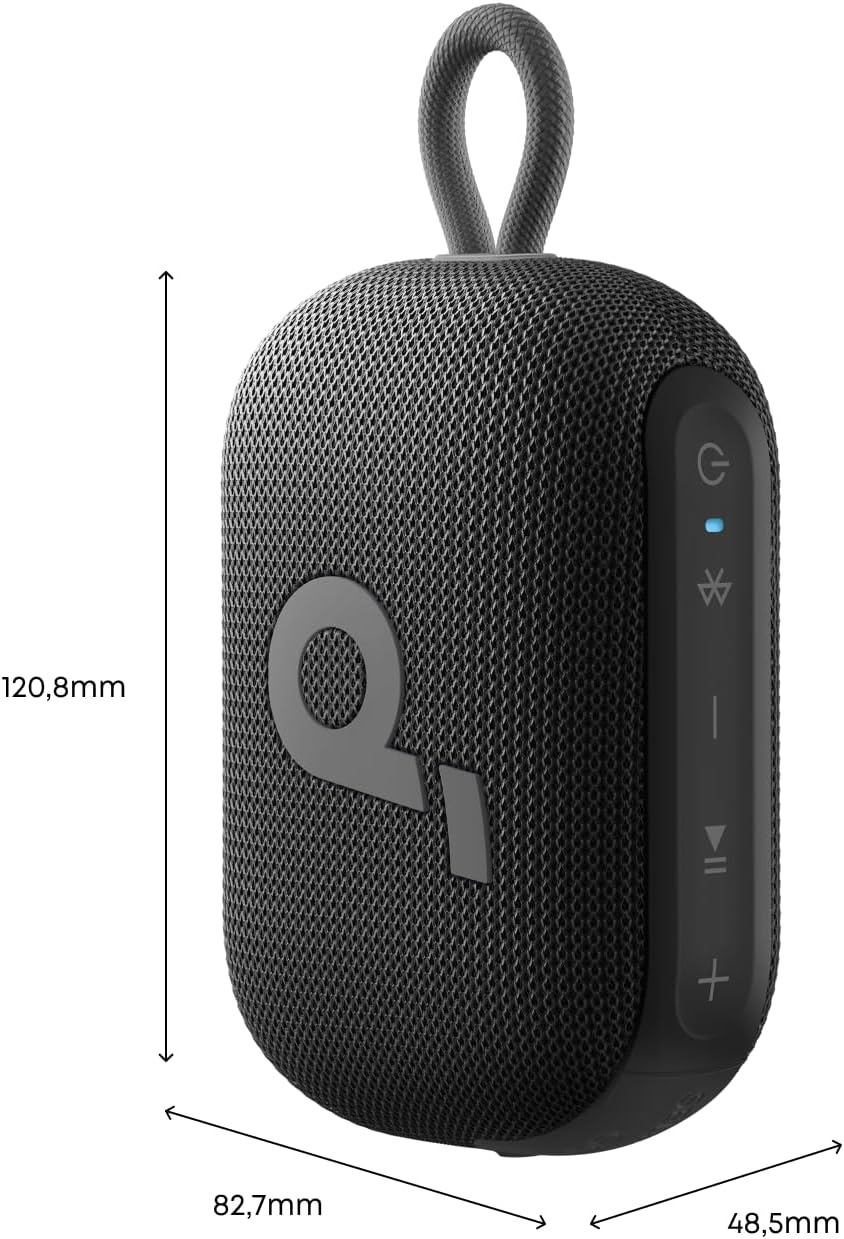 soundcore Select 4 Go Bluetooth Lautsprecher, ultraportabel, bis zu 20h Wiedergabe, IP67 Wasser- und