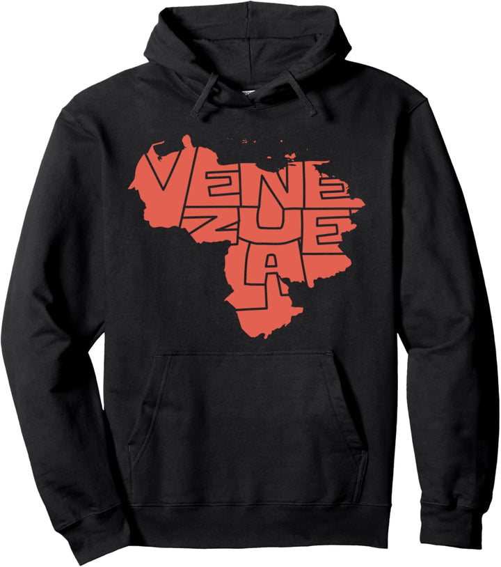 Caracas Lateinamerika Deko Landkarte Südamerika Venezuela Pullover Hoodie