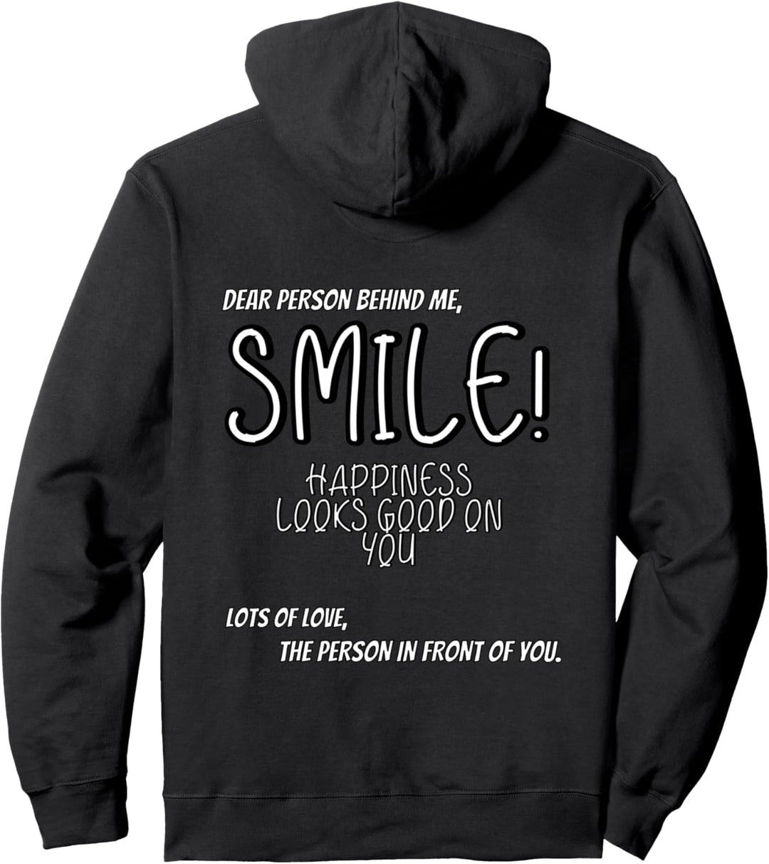 Dear Person Behind Me Hoodie Zitat Hoodies Pullover Hoodie