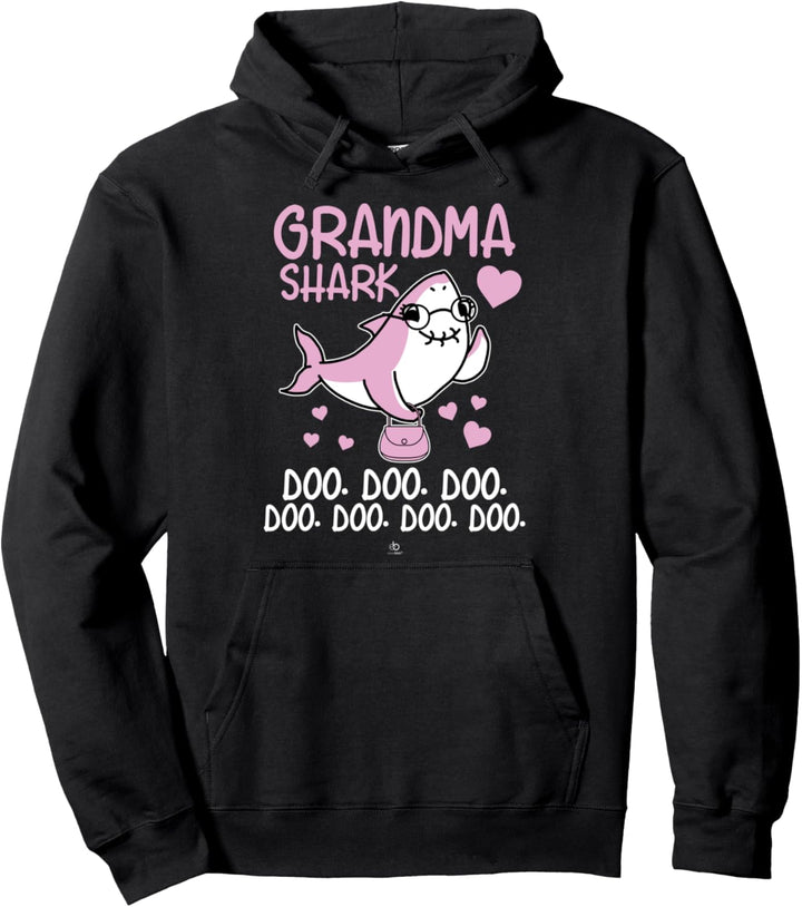 Grossmutter Hai Oma Grossmama Grosseltern Enkel Geschenk Pullover Hoodie