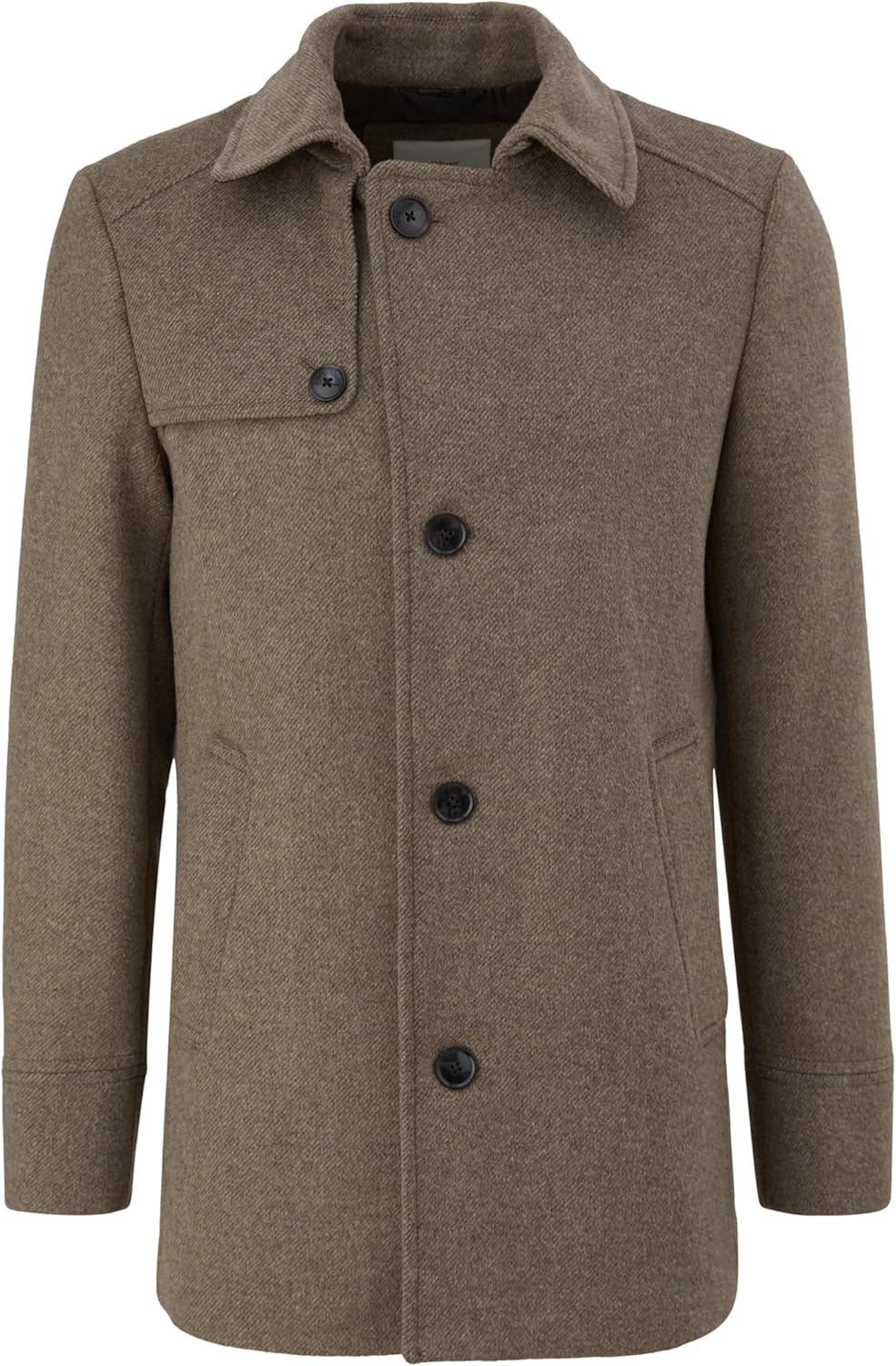 s.Oliver Herren Wollmischungs-Mantel 54 Braun, 54 Braun