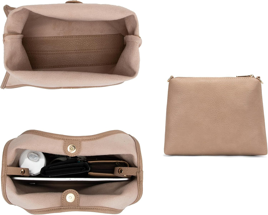 Montana West Slouchy Hobo Bags for Women Soft Designer Shoulder Purses Ladies Top Handle Handbag 1 X
