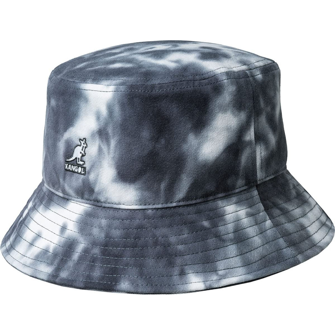Kangol Tie Dye Bucket Stoffhut Baumwollhut Sommerhut Sonnenhut Fischerhut Anglerhut Damen/Herren - S