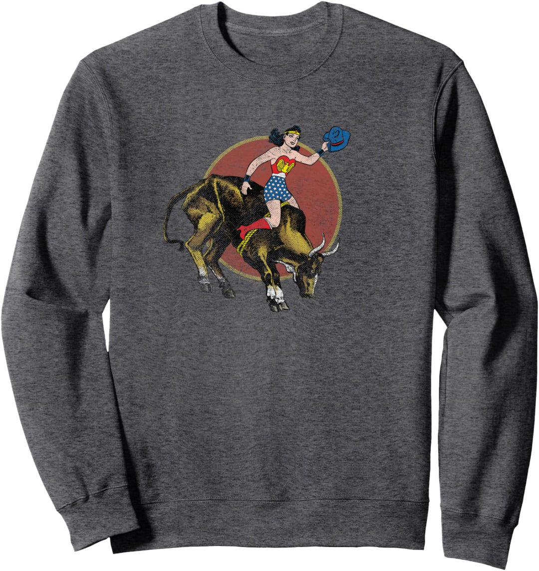 Wonder Woman Bull Rider Sweatshirt
