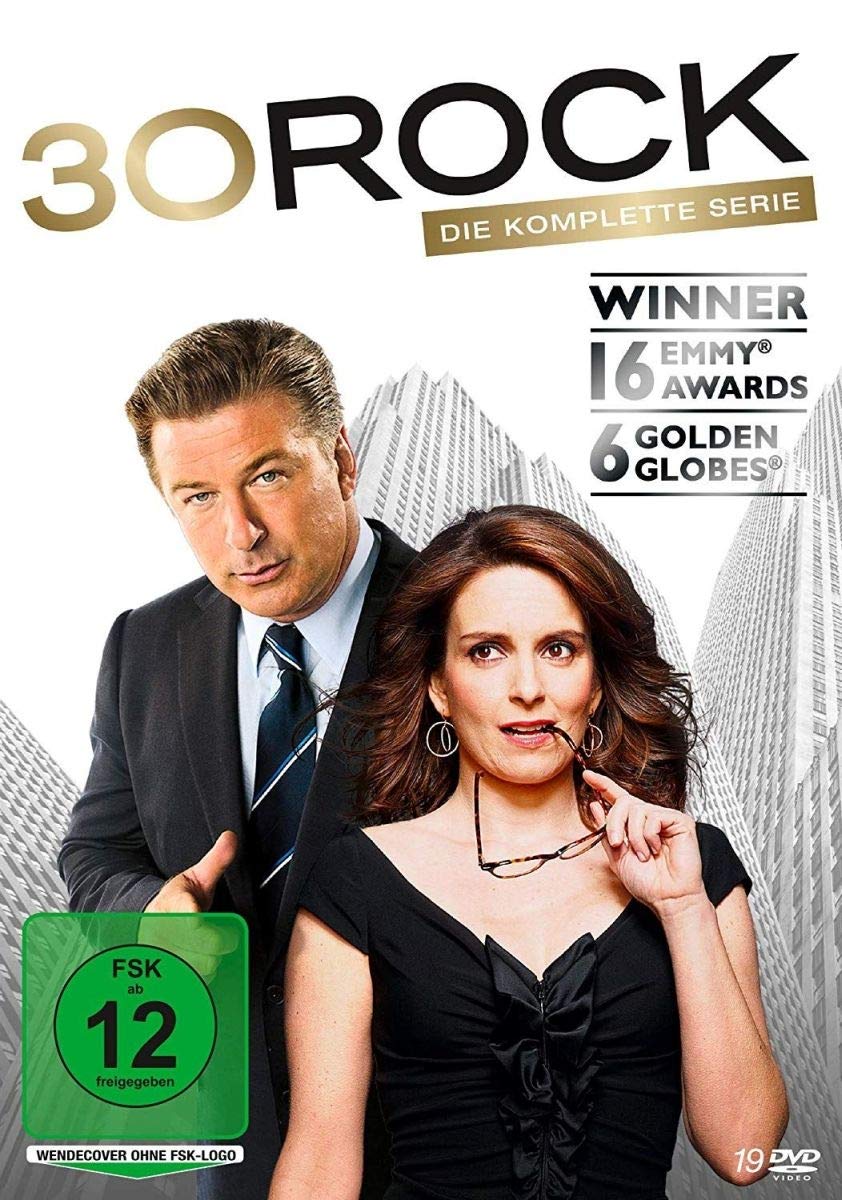 30 Rock - Die komplette Serie auf 19 DVDs, DVD