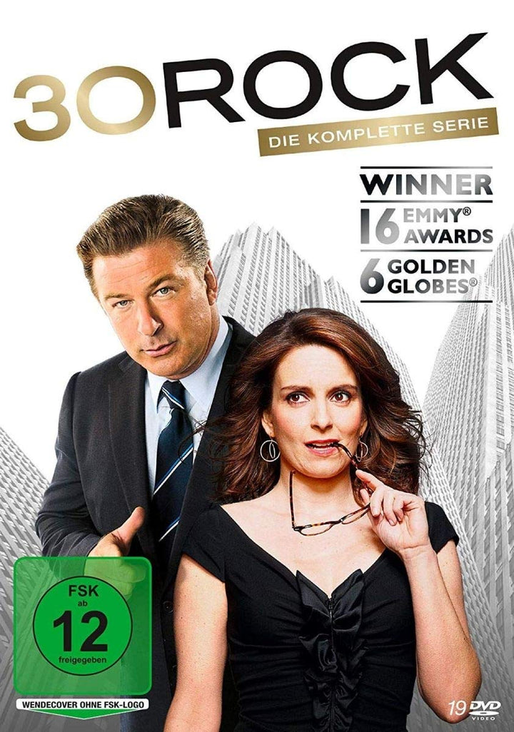 30 Rock - Die komplette Serie auf 19 DVDs, DVD
