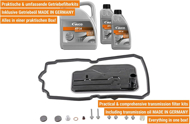 Automatikgetriebe Ölwechsel Filtersatz passend für MERCEDES 7-Gang 722.9 7G-Tronic W211