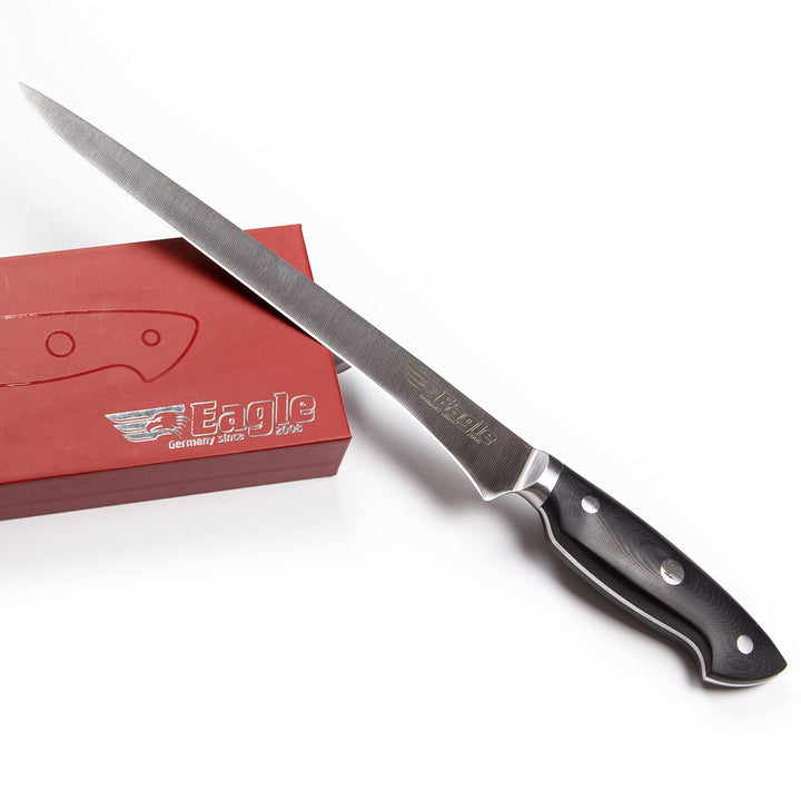 Eagle U-Grip - Filetiermesser 24 cm Klingenlänge - Deutscher Messerstahl 1.4116 / Heftschalen: G10 s