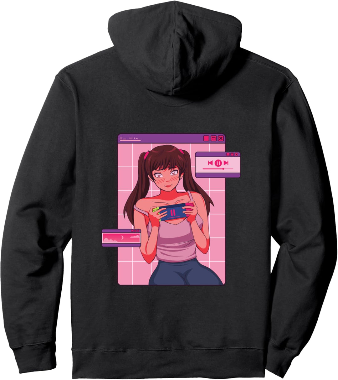 Anime Japan Kawaii Style Pullover Hoodie