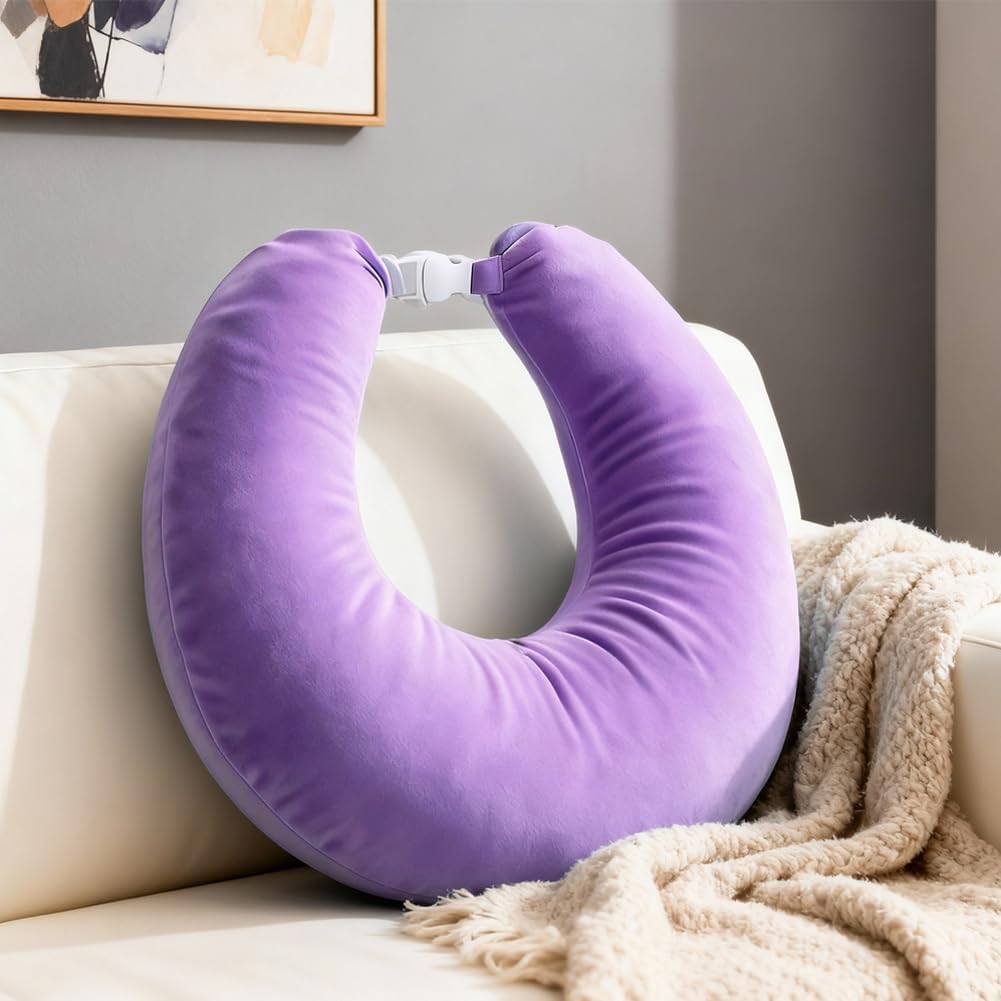 Ergonomisches Kissen, Multifunktion Armstütze, Waschbarer Bezug, U-förmige Beckenkissen, Armstützkis