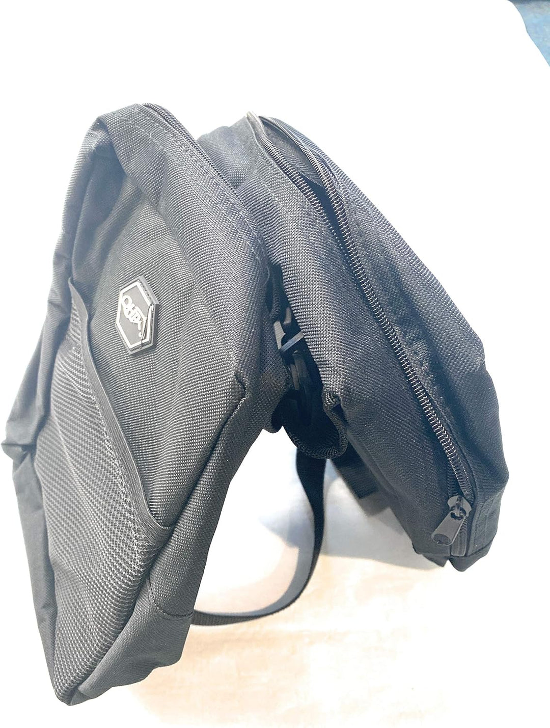 ARBO-INOX - Satteltasche - wasserabweisend - schwarz - Doppeltasche