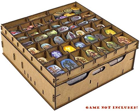 docsmagic.de Organizer Insert for Gloomhaven Box - Einsatz, Gloomhaven