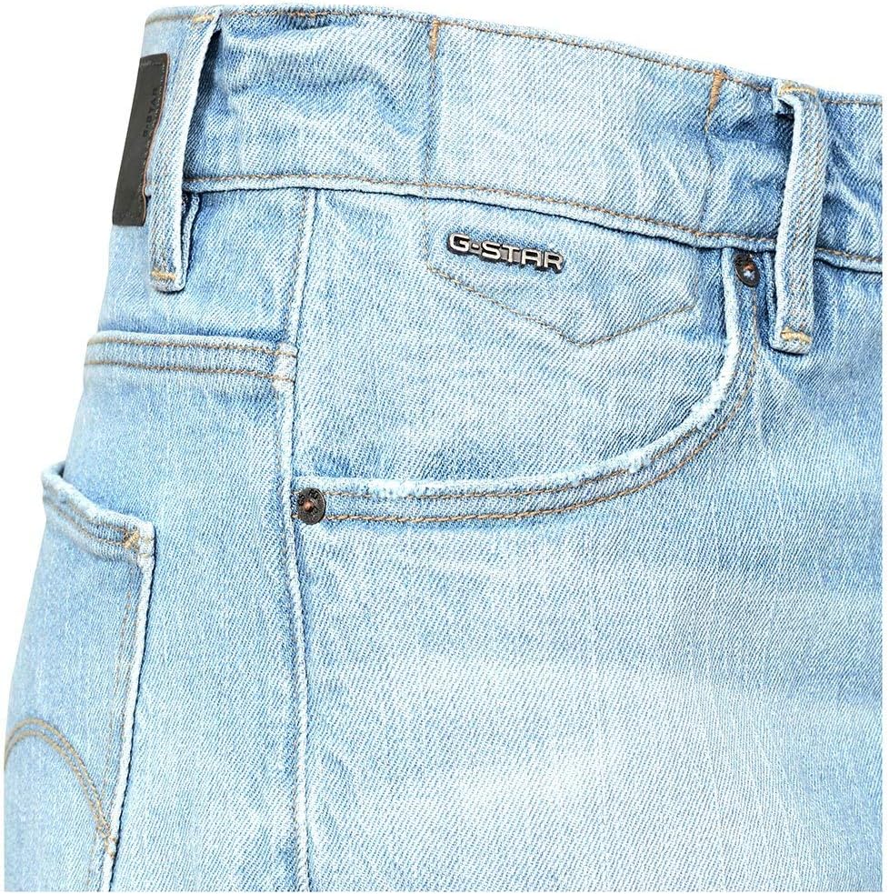 G-Star RAW Damen Janeh Ultra High Wasit Mom Ankle Straight Jeans 28W / 30L Blau (Vintage Glacial Blu