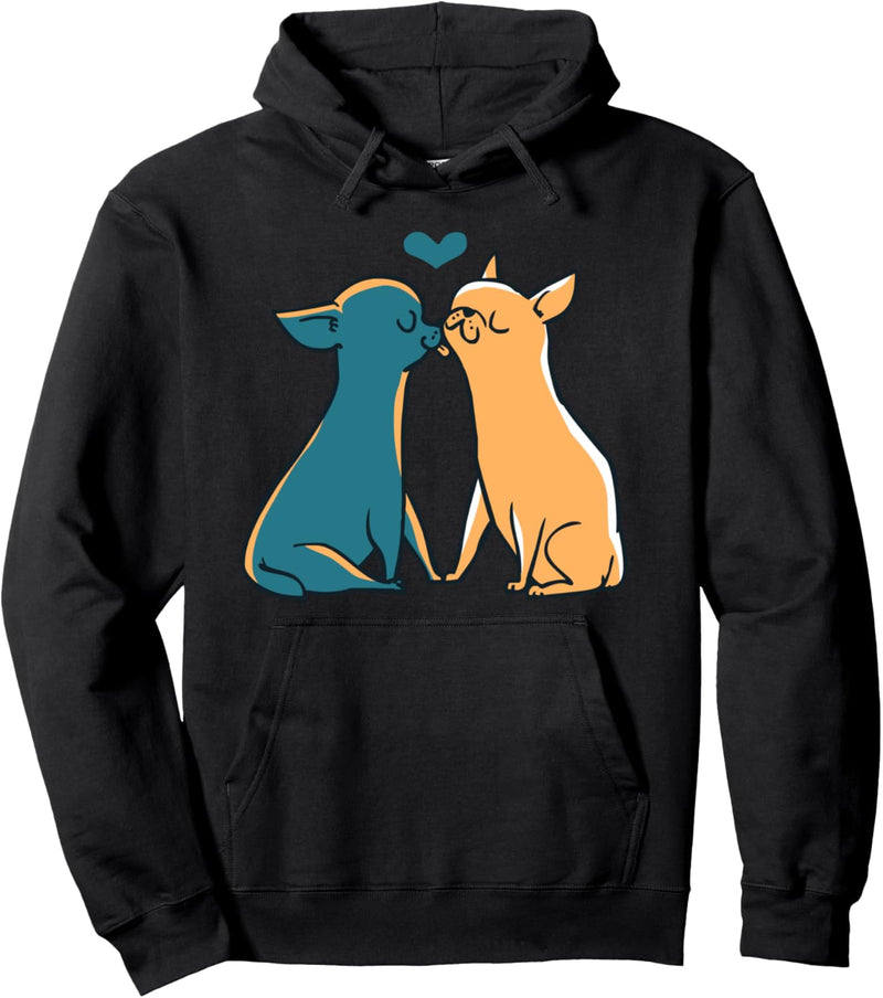 Chihuahua Kisses Pullover Hoodie