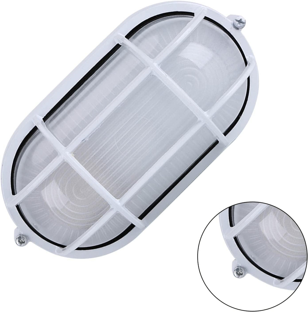 Saunalampe Oval, Explosionsgeschützt, Dampfdicht, 230V, 60W, 30cm, für, Oval