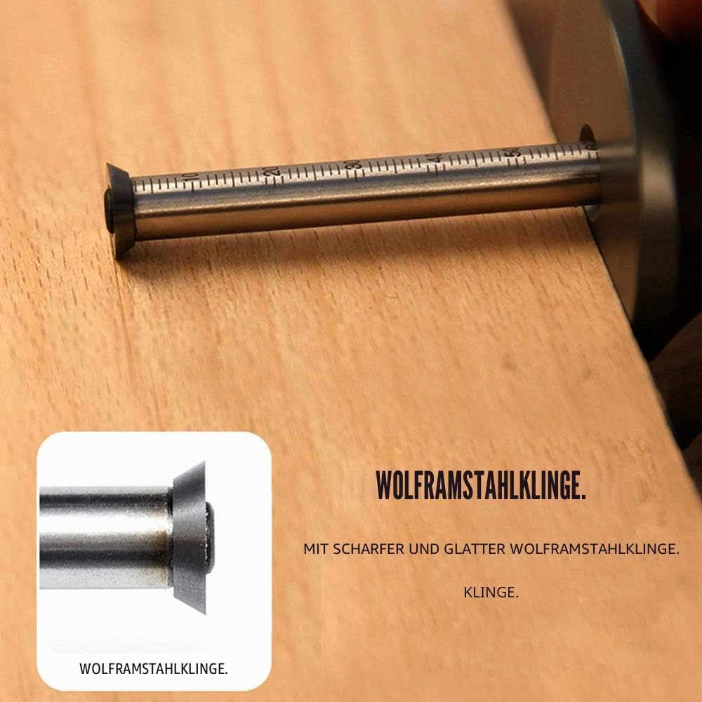 Vislone Anreisswerkzeug, DIY Holz Dual-Zweck Schreiber Werkzeuge Multifunktional Zeichnen von Linien