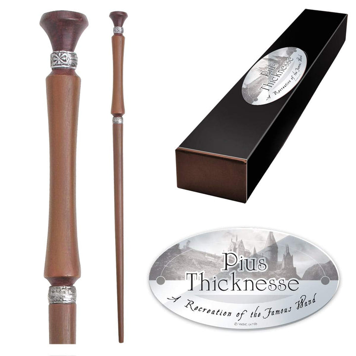 The Noble Collection Pius Thicknese Charakterstab, Mehrfarbig, NN8248