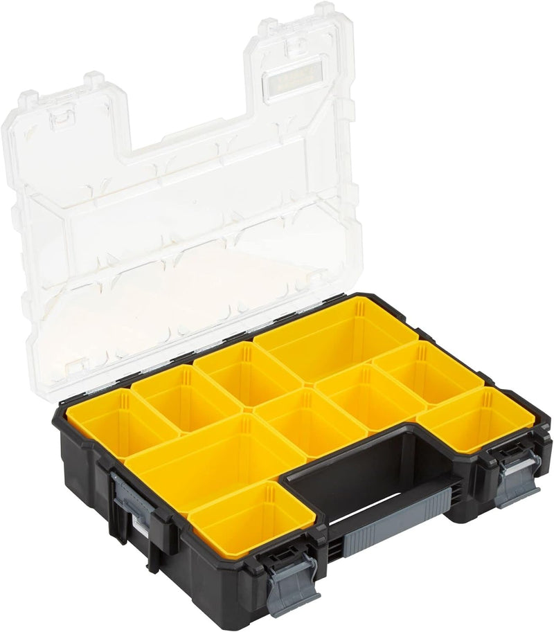 Stanley FatMax Profi-Organizer & FatMax Aufbewahrungsbox (44.29 cm x 35.60 cm x 11.00 cm, tiefe Fäch