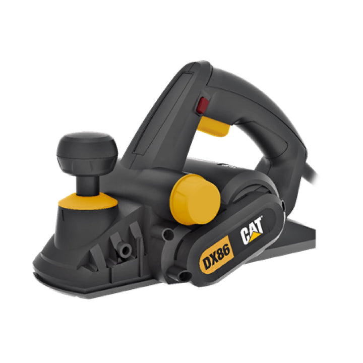 CAT DX86 82mm Hobelmaschine 900W, 16000 U/min, 3mm Schnitttiefe, beidseitiger Spanauswurf, Mikro-Tie