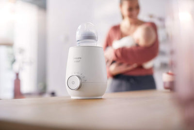 Philips AVENT SCF358/00 Flaschenwärmer für schnelles und gleichmässiges Erwärmen von Milch & Babynah