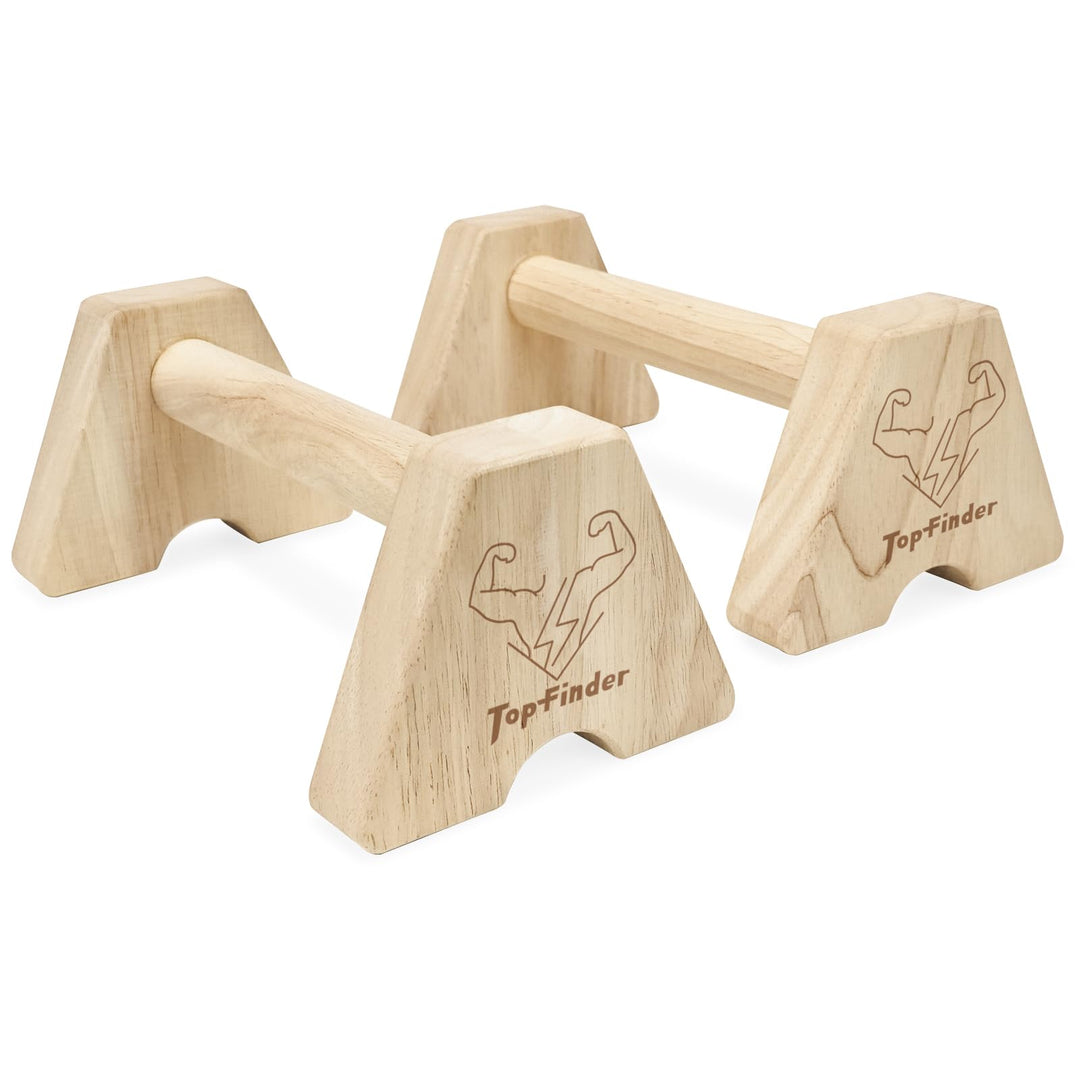 Liegestützgriffe Holz, Parallettes Calisthenics Handstand Griffe Stütze Push Up Bars Calestetic Equi