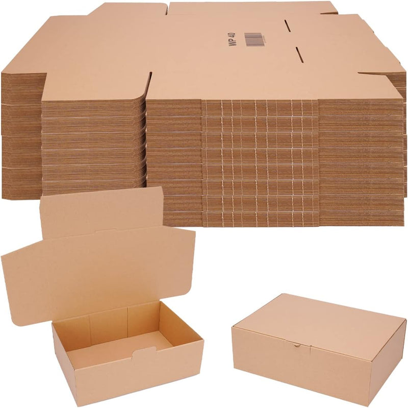 500 Versandkartons - 310 x 215 x 100 mm - kleine Kartons für Versand Faltschachteln - Grösse & Menge