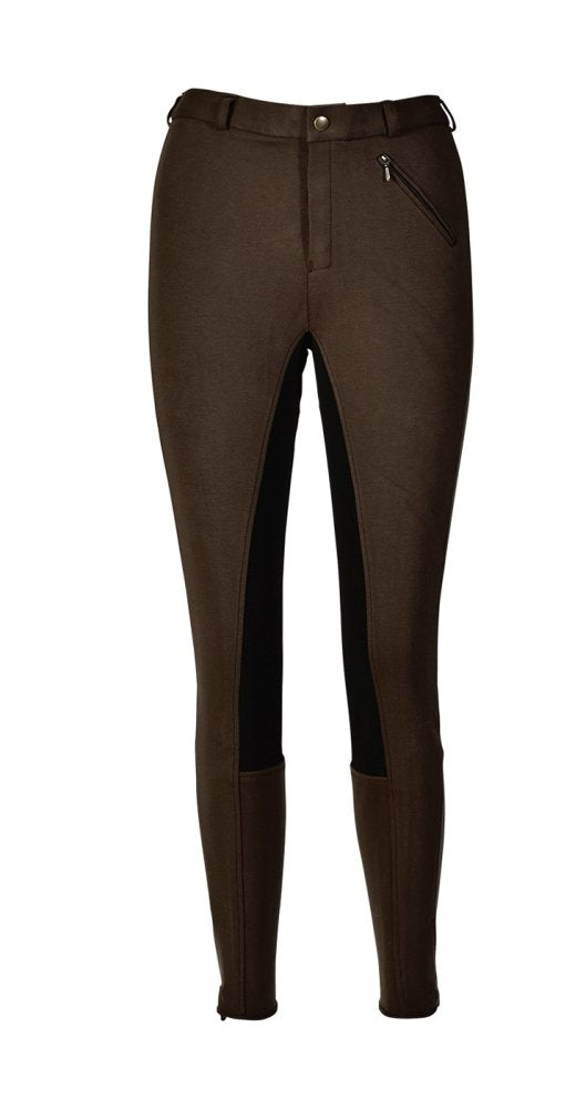 Busse Reithose NEWA-Kids Kindergrösse 122, braun (schwarz)