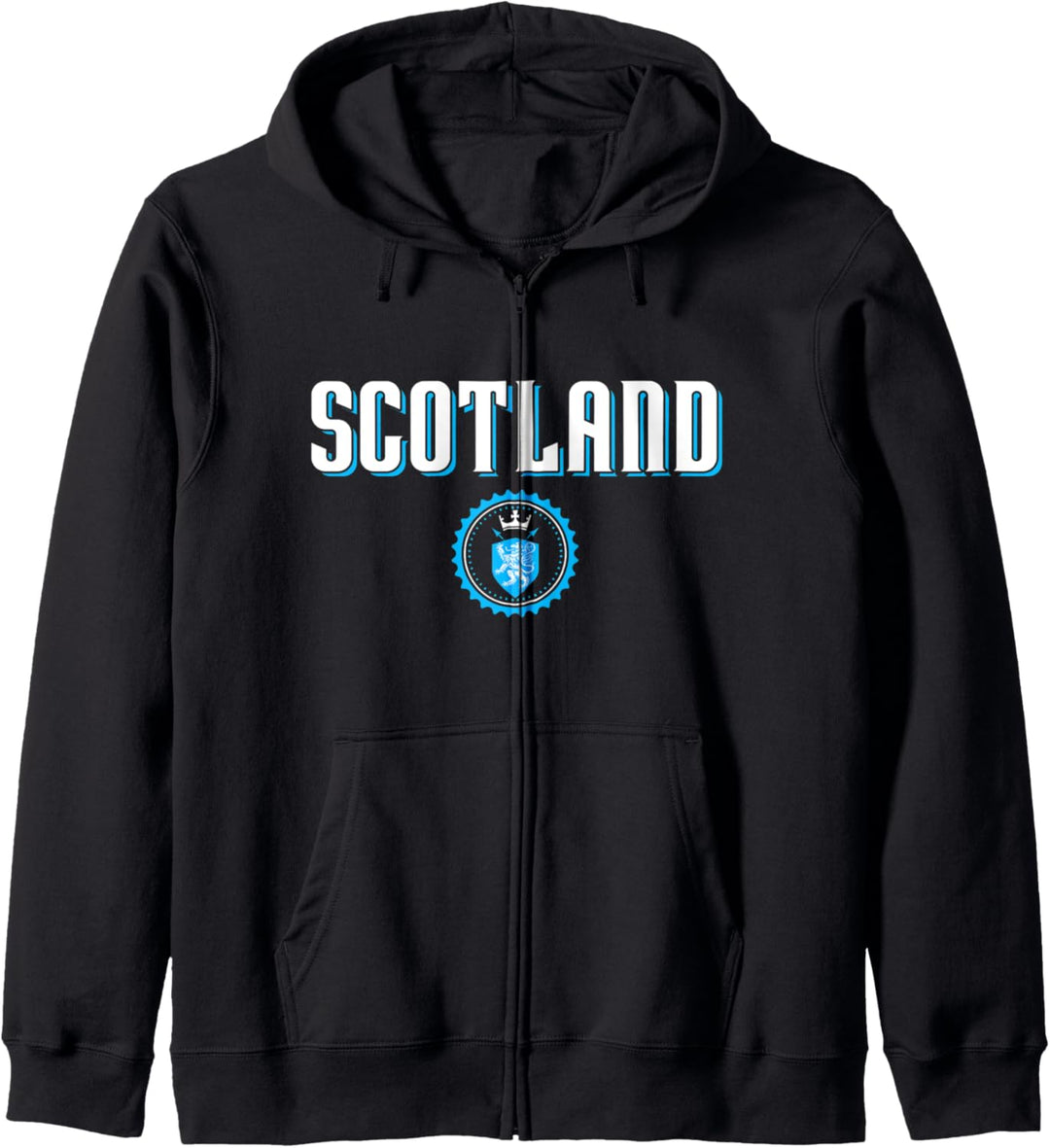 Scotland Crest Gifts: Scottish Rampant Lion Kapuzenjacke