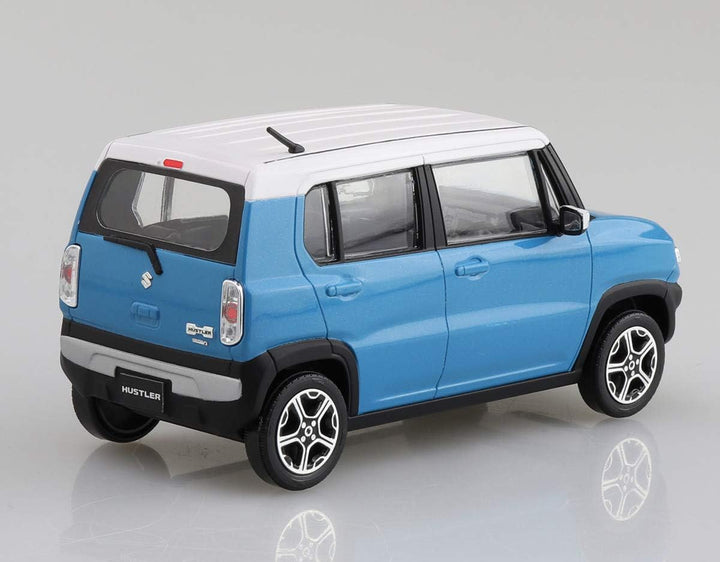 Aoshima Bunka Kyozai 1/32 Der Sprengsatz Serie Suzuki Hustler Sommer blau metallic lackierten Kunsts