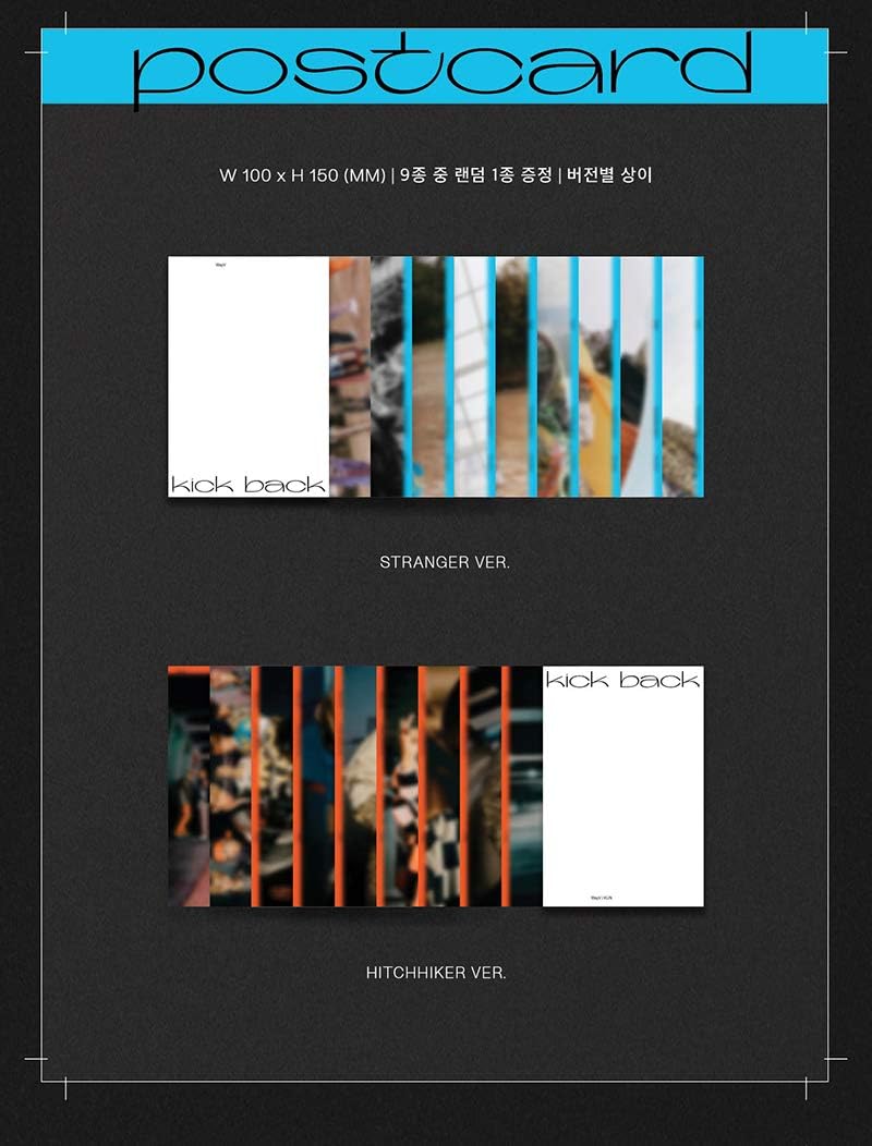 SM ENTERTAINMENT WayV – Kick Back (3. Mini-Album) Album + On Pack Poster + Extra Photocards Set (Hit