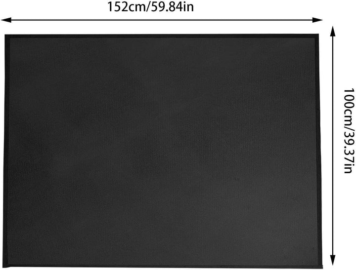 100 x 152 cm Feuerschutzmatte Feuerfeste Unterlage Brandschutzmatte Anti-Rutsch wasserdichte Grillma
