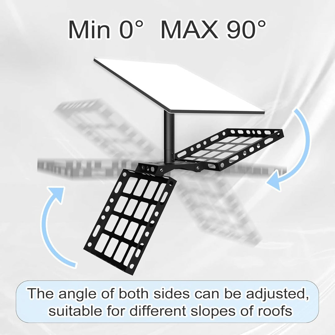 Yangers halterung flach dachziegel kit für Starlink Gen 3 Standard V3 Dish, 360° voll verstellbare d