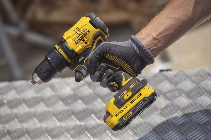 Stanley FatMax 18V 2-Gang Akku-Bohrschrauber SFMCD710D2K (2.0Ah, max. Drehmoment 60Nm, bürstenloser