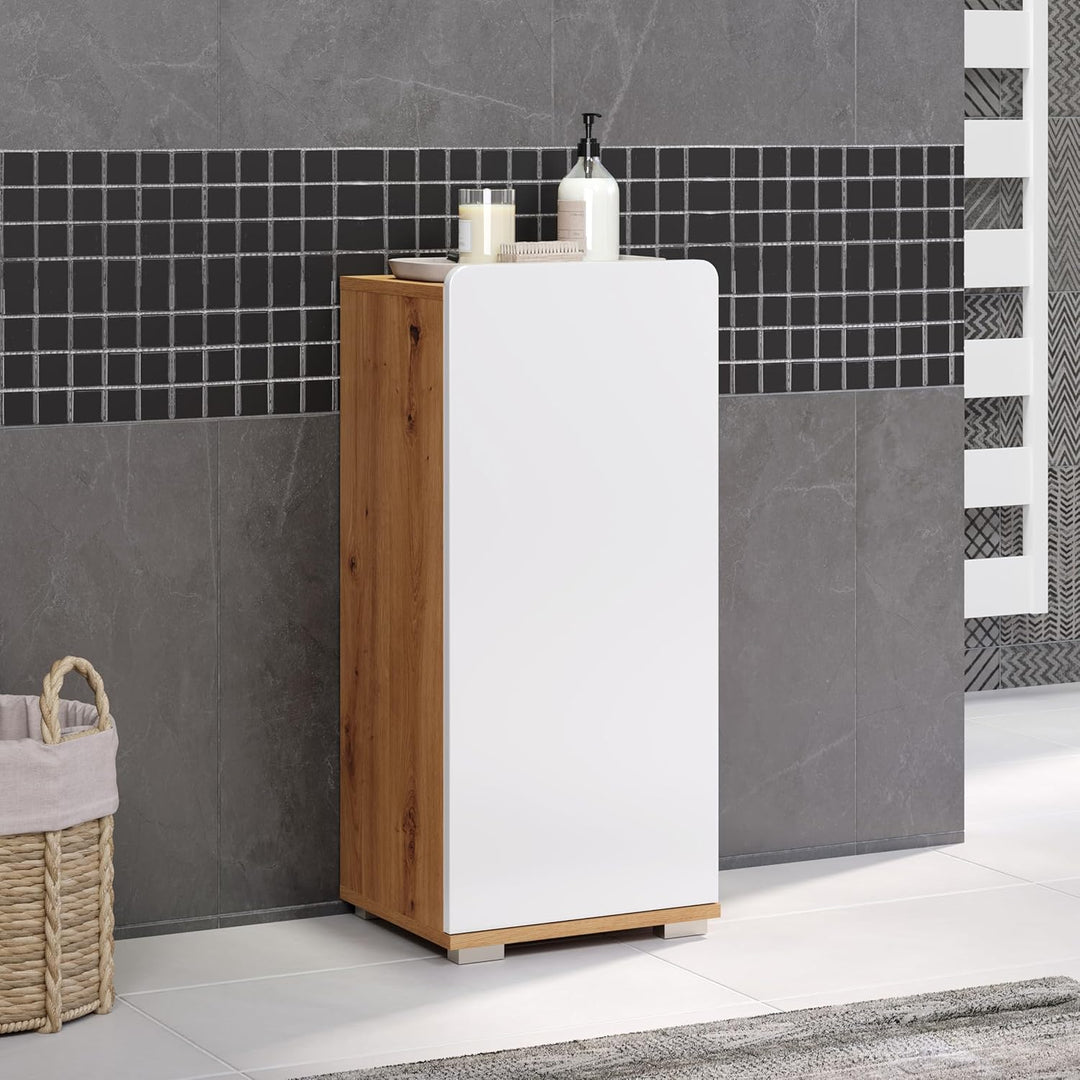trendteam smart living - Badkommode Schrank - Badezimmer - Ciara - Aufbaumass (BxHxT) 37 x 82 x 31 c