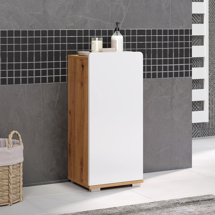 trendteam smart living - Badkommode Schrank - Badezimmer - Ciara - Aufbaumass (BxHxT) 37 x 82 x 31 c