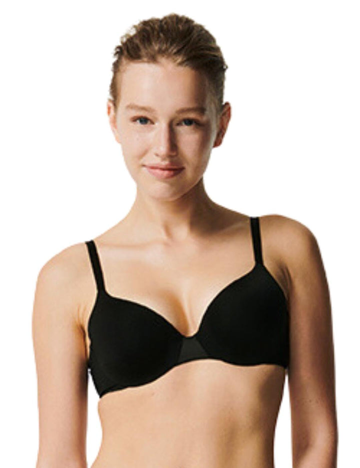 Chantelle ESSENTIALL LI BH SCH. MIT BUEG. EXTRA Push-UP BEIGE Dore 75A Schwarz, 75A Schwarz