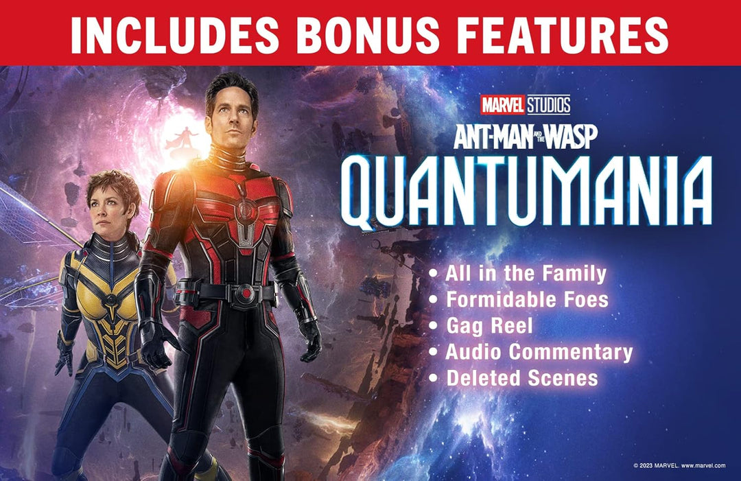 Ant-Man &amp; The Wasp Quantumania UHD [Blu-ray] [UK Import], 4K