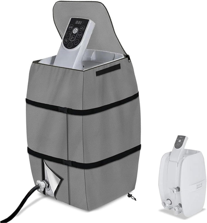 NASSMOSSE Spa -Heizungsabdeckung, 16.9 x 15 x 21.3 wasserdichte -Abdeckung, Faltbare verstellbare -B