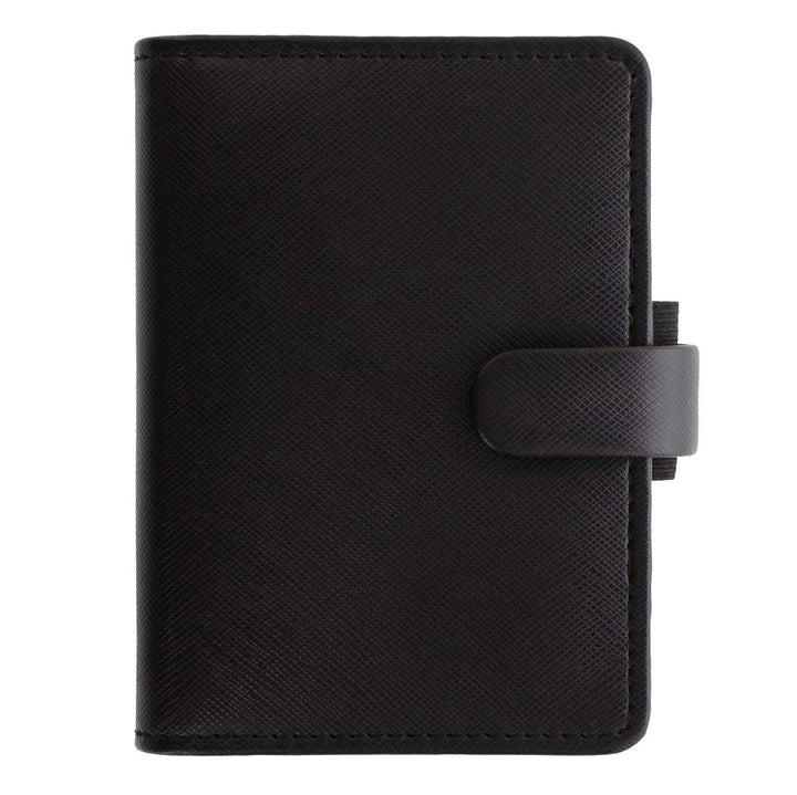 Filofax Organizer Mini Saffiano Black Schwarz, Schwarz