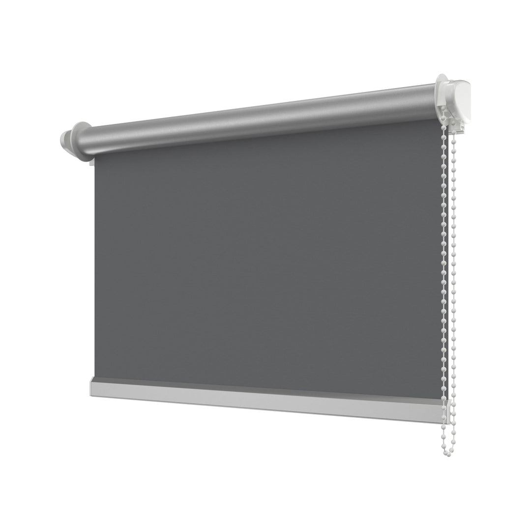Interdeco Verdunkelungsrollo/Thermo Rollo, Taubenblau/Blau-Grau BxH 41,5 x 175 cm, Klemmfix Rollos o