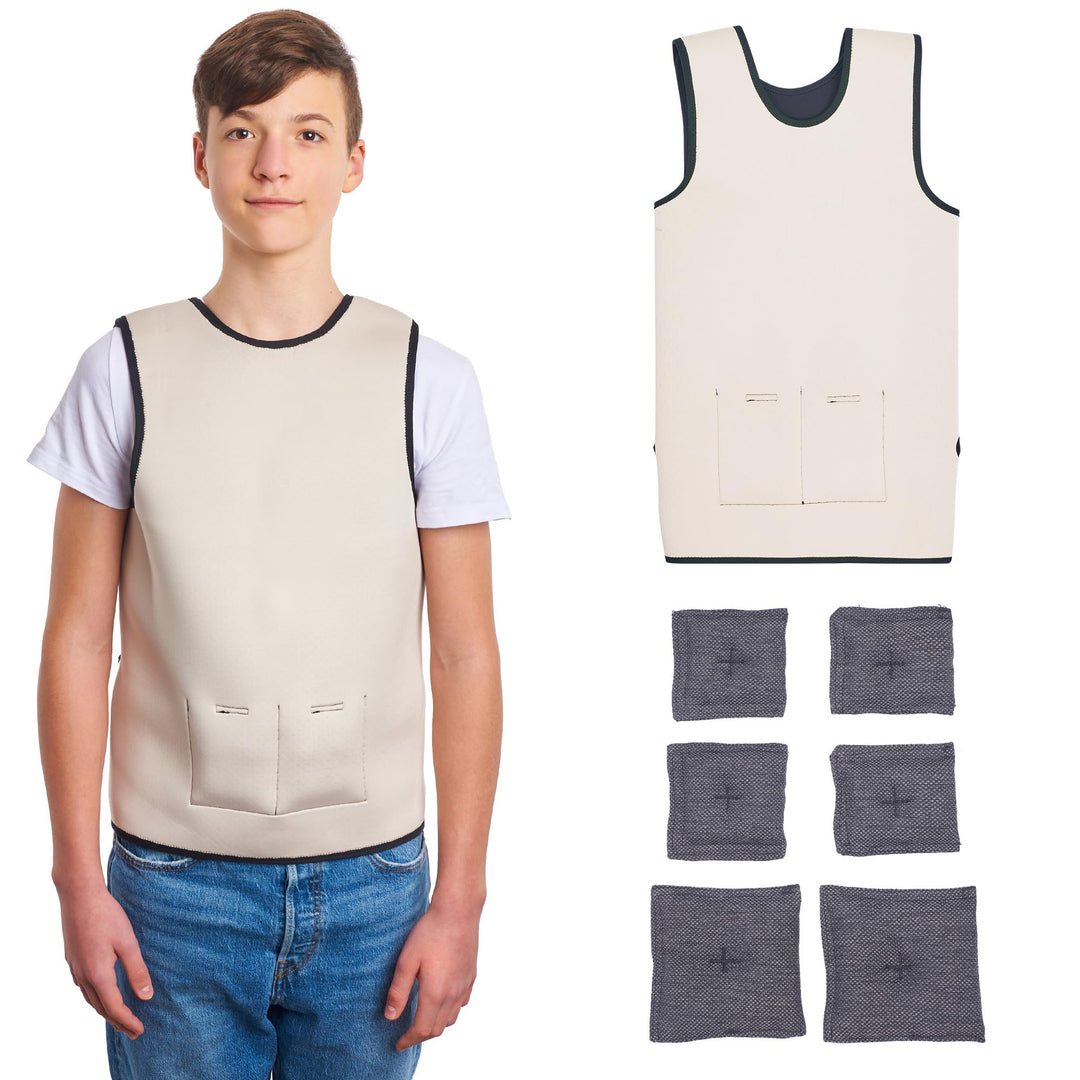 Gewichtsweste Kinder | Weighted Vest als ADHS Hilfsmittel und Autismus Hilfsmittel | Autismus-Sensor
