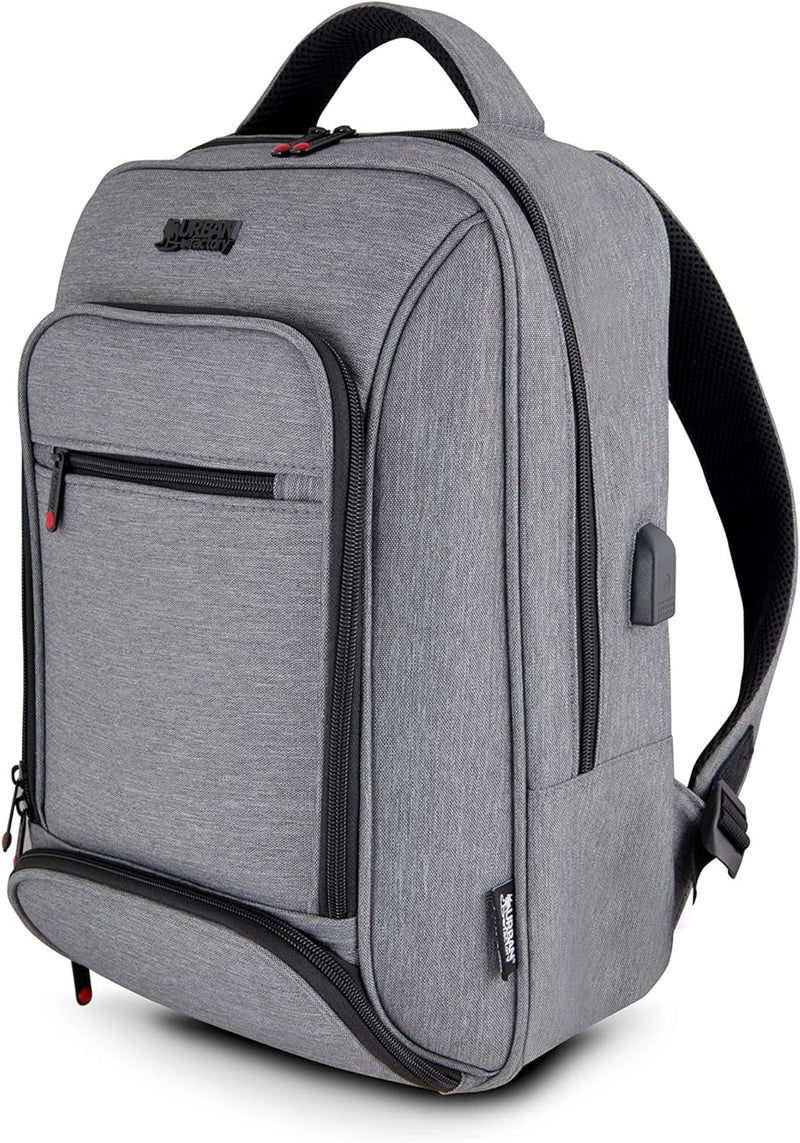 Urban Factory Unisex mce14uf gemischt Edition Grau Rucksack für Laptops bis 14,1 Zoll (35,6 cm) 14.1