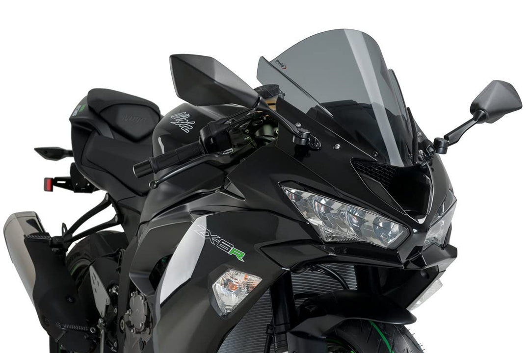 Puig Kuppel Racing 3177F für Kawasaki Zx-6R 636 19' Stärk getönt, Stärk getönt