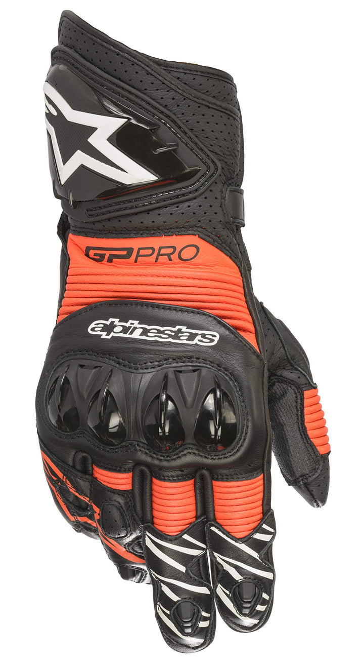 Alpinestars Men's Motorcycle Gloves (Black, Small) 3XL schwarz / rot, 3XL schwarz / rot