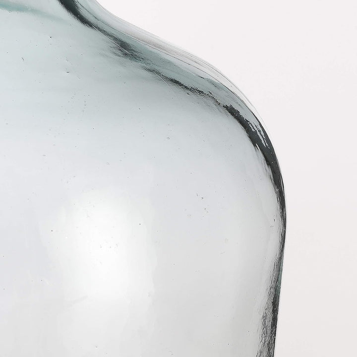 Mica decorations Diego Flasche, Glass, transparent, H. 56 cm D. 40 cm Transparent H. 56 cm D. 40 cm