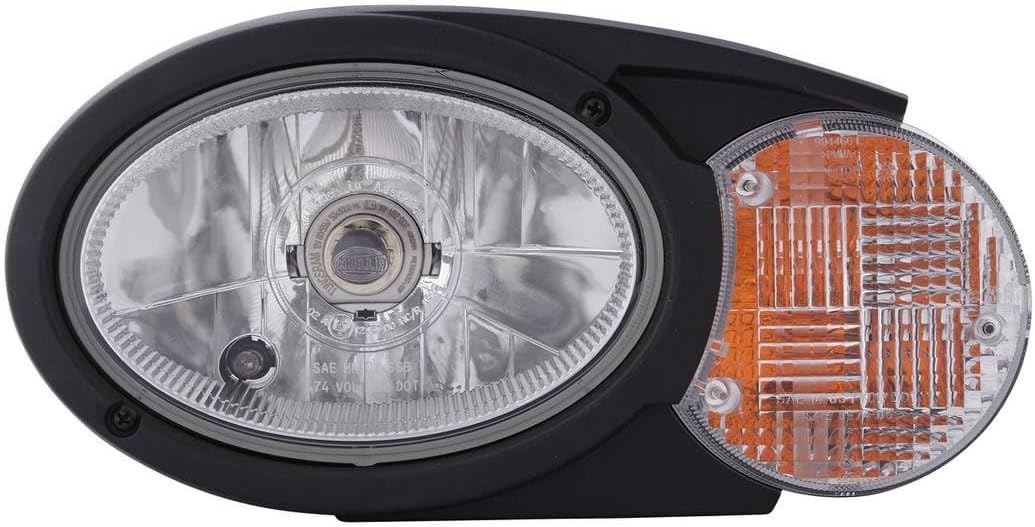 HELLA - Halogen-Hauptscheinwerfer - Combi 120 - 12/24V - 1EB 996 167-031 mit 12V Glühlampen und 2 Be