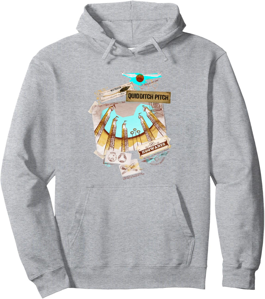 Harry Potter Quidditch Pitch at Hogwarts Pullover Hoodie